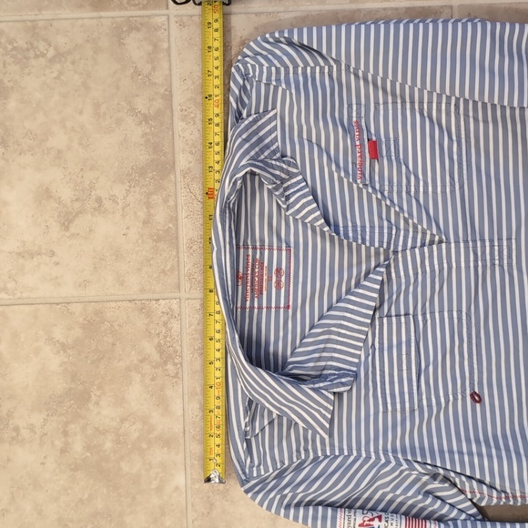 Vineyard Vines America's Cup 3/4 Sleeve Blouse - Picture 6 of 8